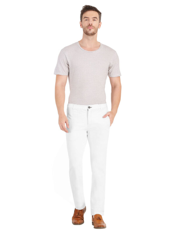 Men Trouser White