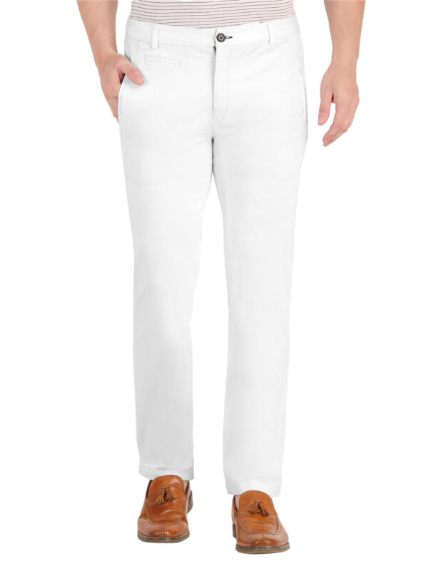 Men Trouser White