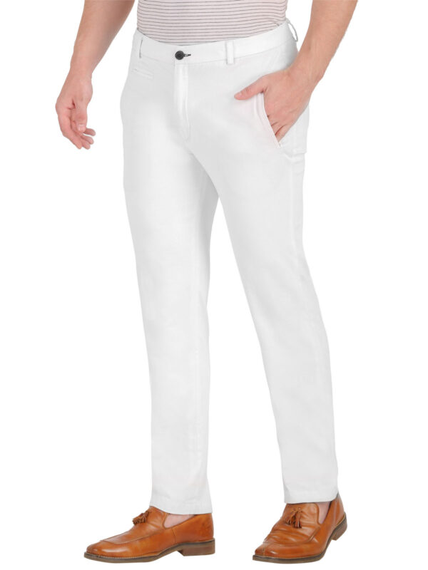 Men Trouser White