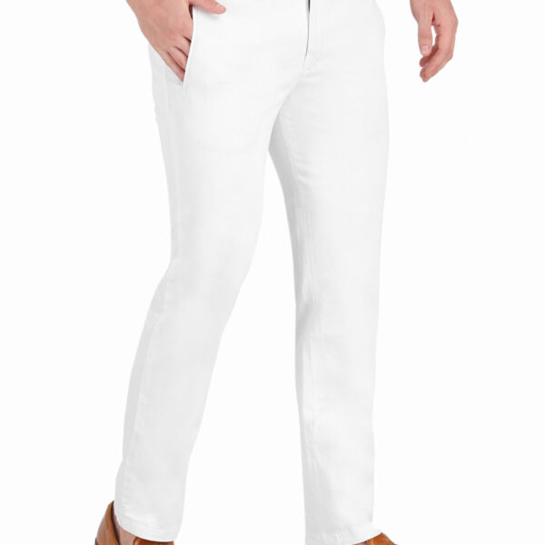 Men Trouser White