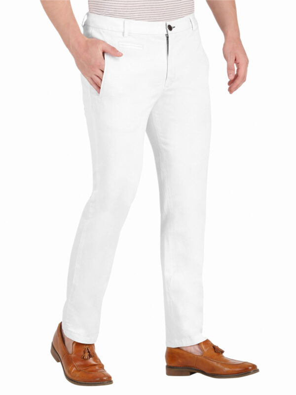 Men Trouser White